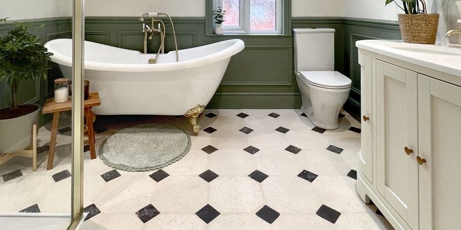 Home Stories: Georgie & Michael’s Edwardian Bathroom